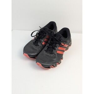 Adidas Bounce G96705‎ Running Shoes Men 7.5 Black Red Athletic Sneakers